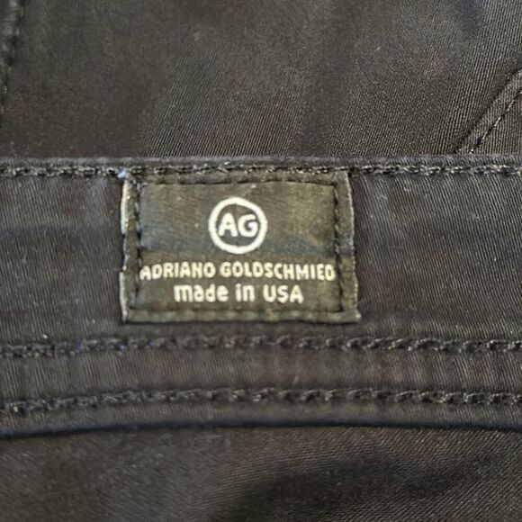 Adriano Goldschmied AG The Protege Straight Leg Mens Black Jeans size W34 x L34 - Picture 9 of 12